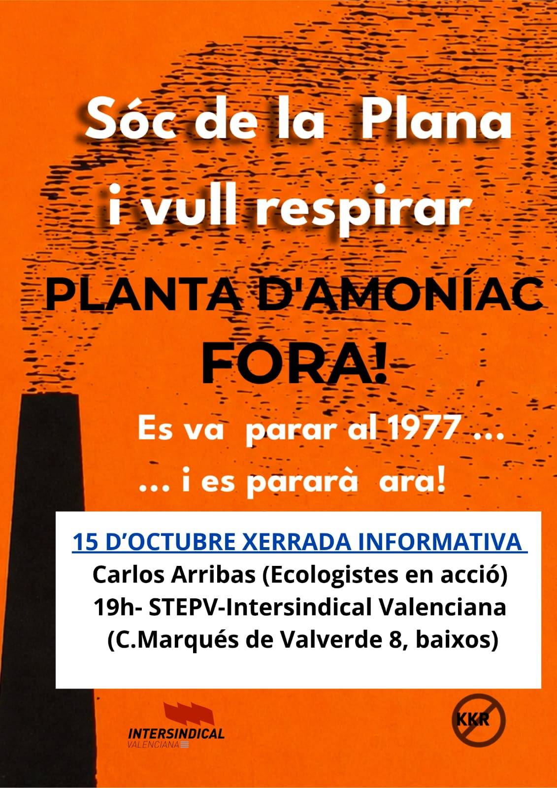 Sóc de la Plana i vull respirar