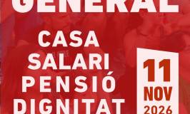 Intersindical Salut se suma a la vaga general de l’11 de novembre: sense condicions de vida dignes no hi ha salut