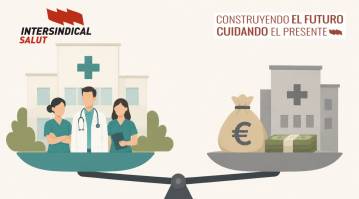 Intersindical Salut-IV s’oposa al desviament de fons públics cap a la sanitat privada i reclama reforçar la sanitat pública valenciana