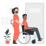 ilustracion-concepto-silla-ruedas-hospital_114360-8211